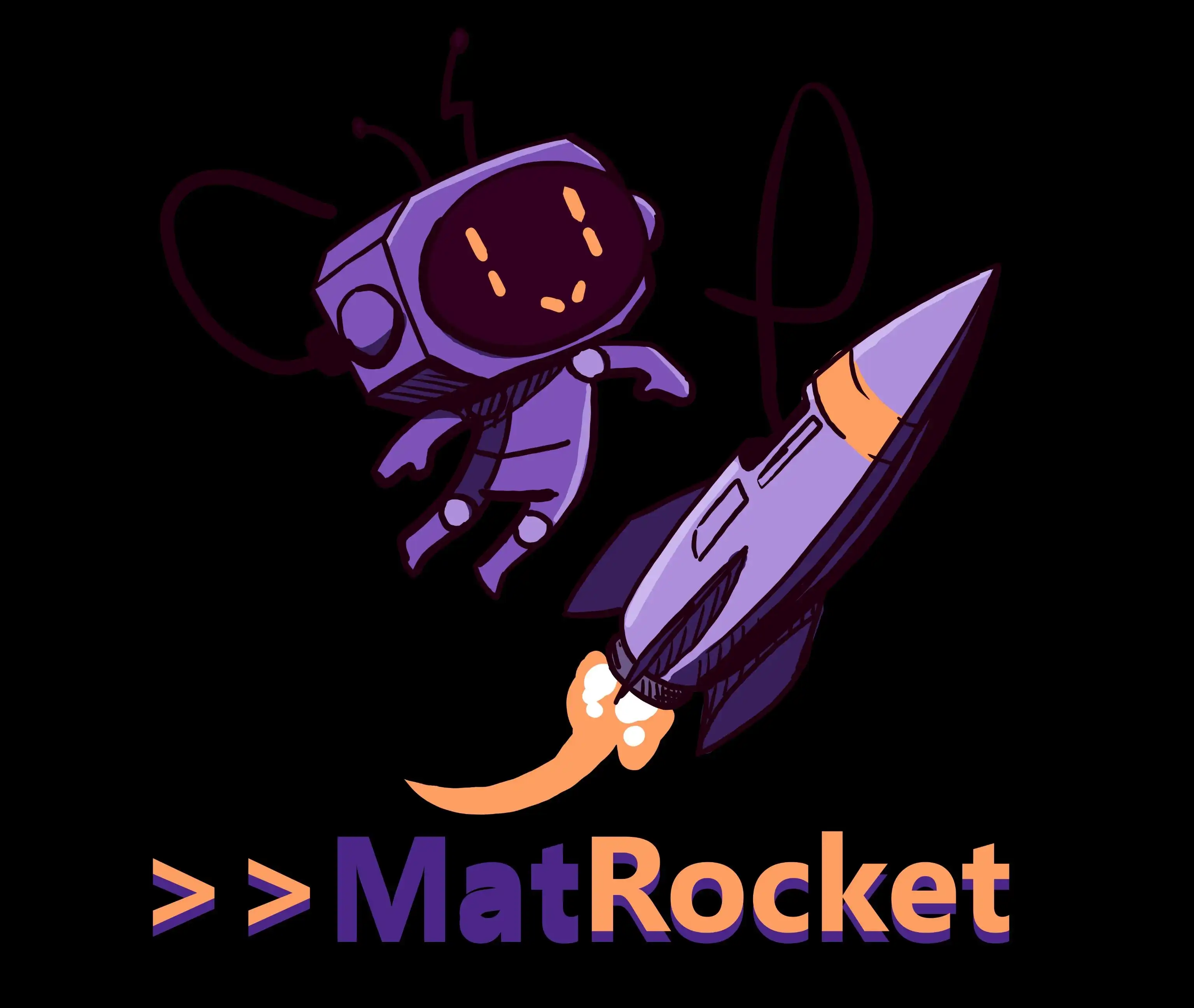 MatRocket mascot