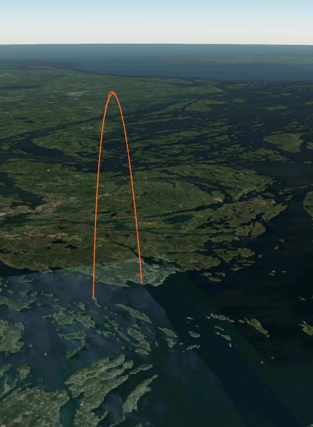 MatRocket 3D trajectory visualization